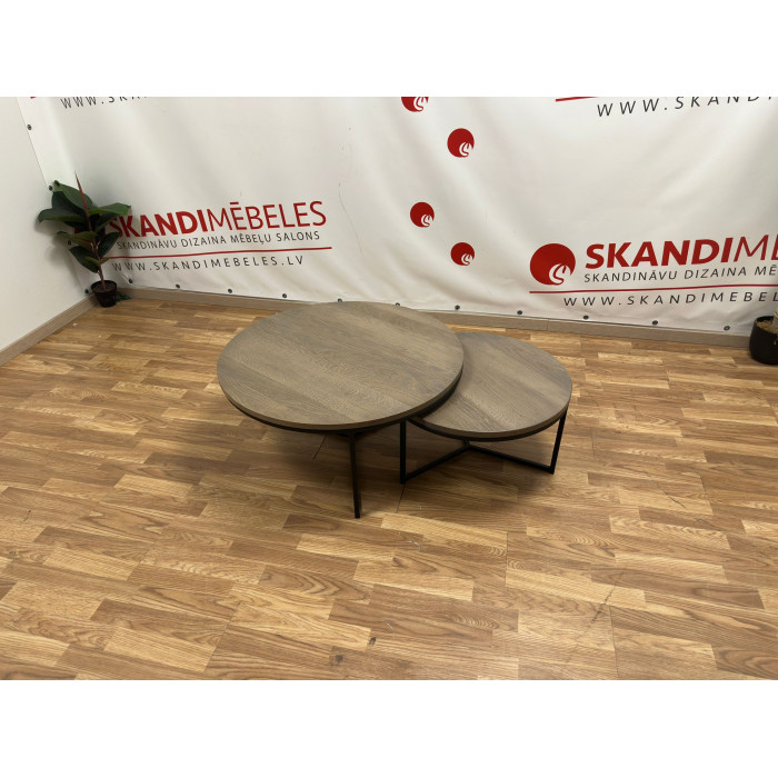 Conjunto de mesas de café Round Set Triangle (Exposición)